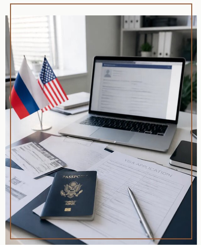 Оформление визы в США для туристов и бизнеса в Елизове