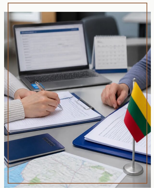 Профессиональное оформление визы в Литву для поездки в Елизове
