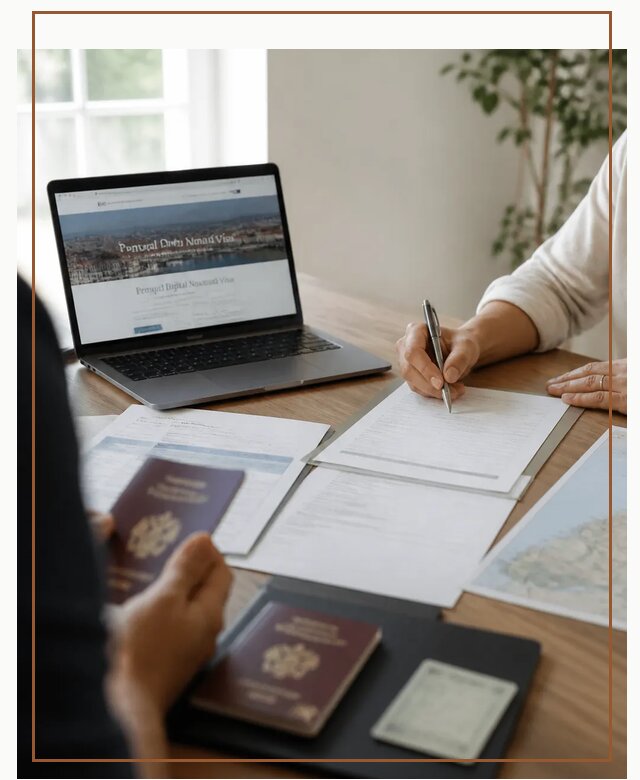 Оформление Digital Nomad и ВНЖ Португалии в Елизове